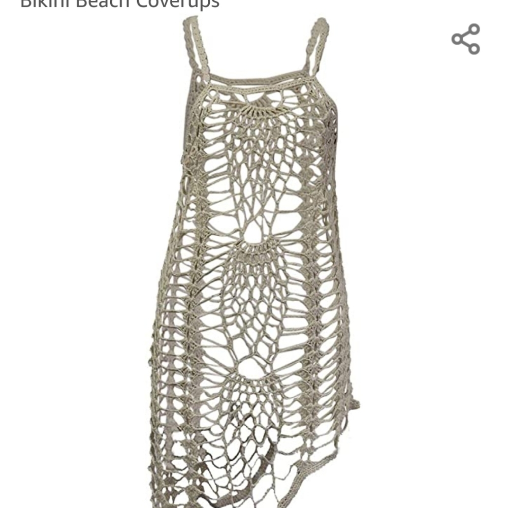 Crochet cover up